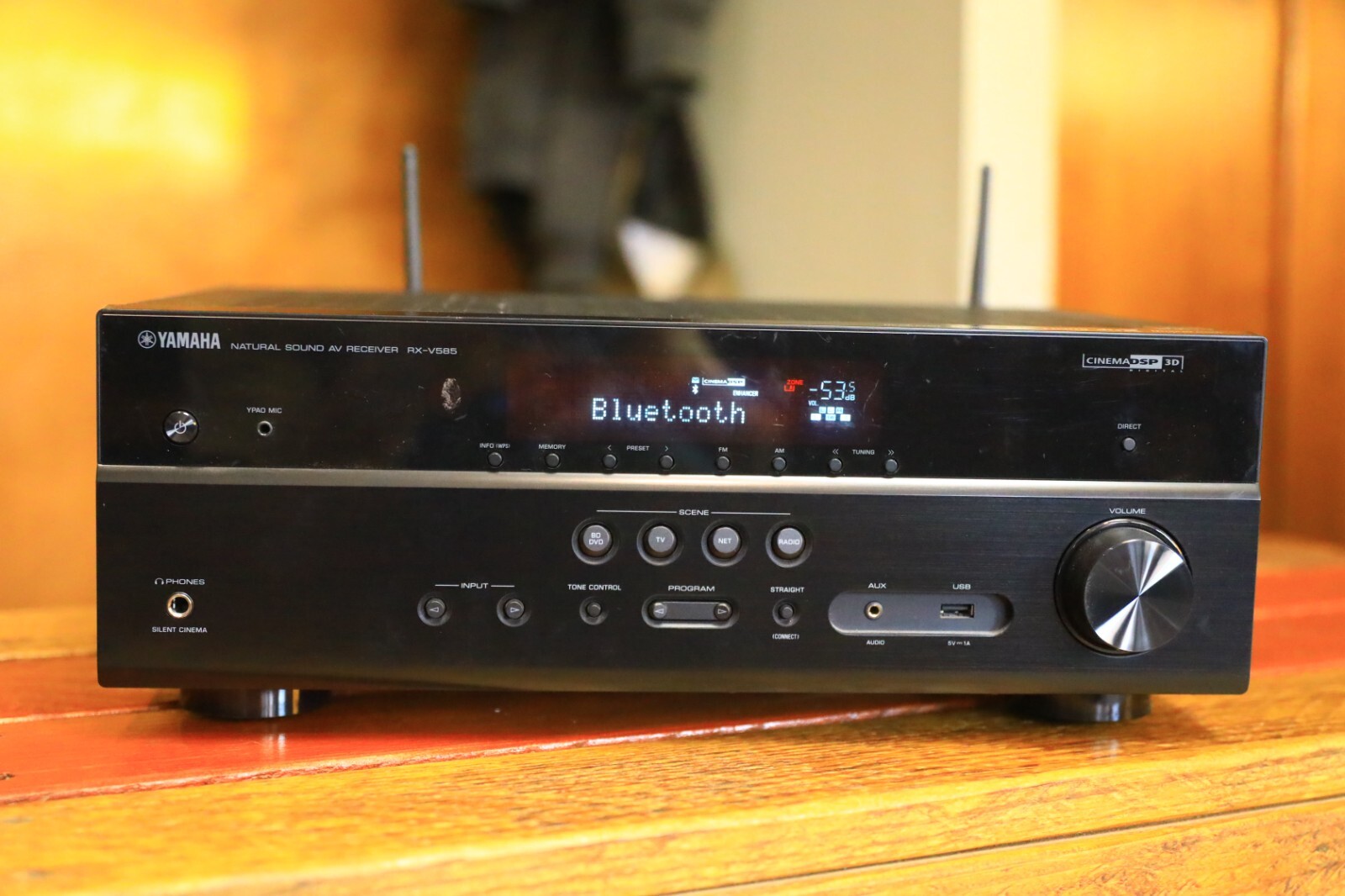 YAMAHA ヤマハ AVレシーバー RXV583(B) 7.1ch アンプ ヤマハ AV