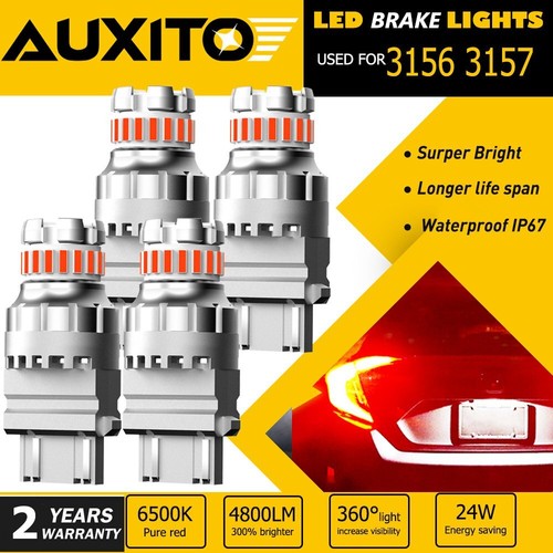 Tail Lights For Buick Park Avenue 4x 3157 Red LED Bright Strobe