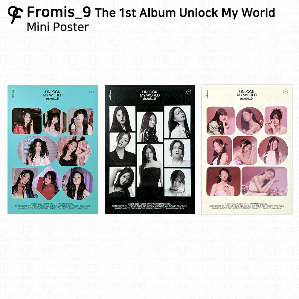 fromis_9 let me Know K-POP サイン入りクリアファイル fromis_9 let