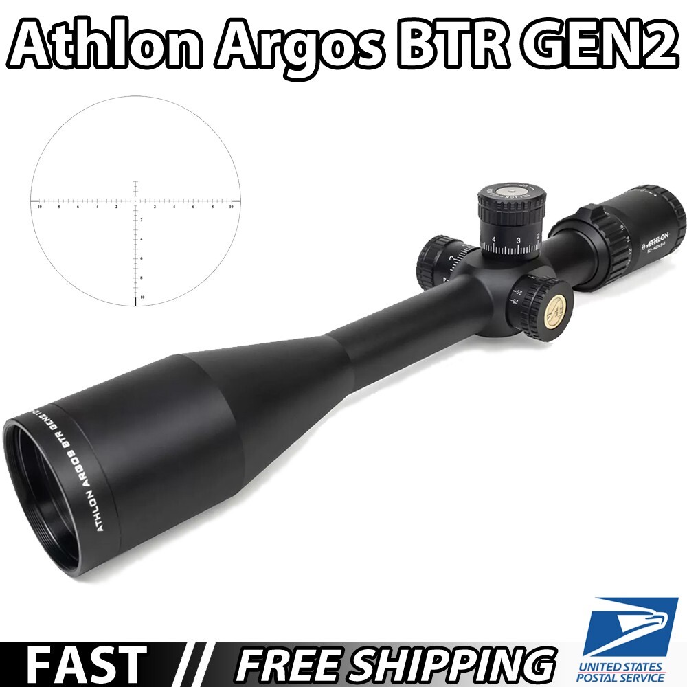 Athlon Argos BTR Gen2 10-40x56mm - APLR2 SFP BLR MOA Riflescope