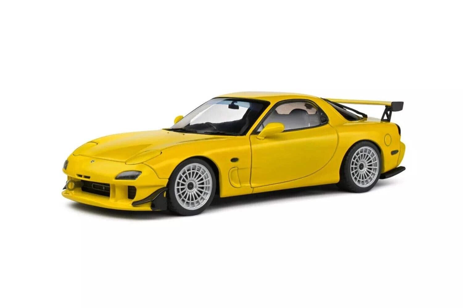 1/18 Mazda RX-7 FD RS 1994 JDM Style Yellow Diecast Model Car by