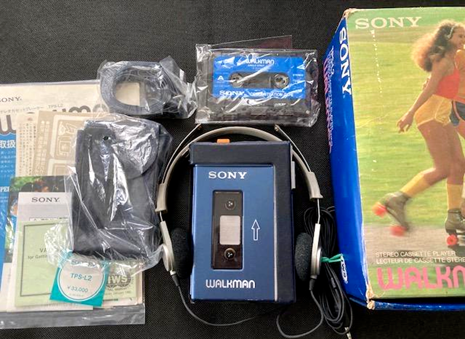 SONY ソニー WALKMAN STEREO CASSETTE TPS-L2 SONY ソニー初代
