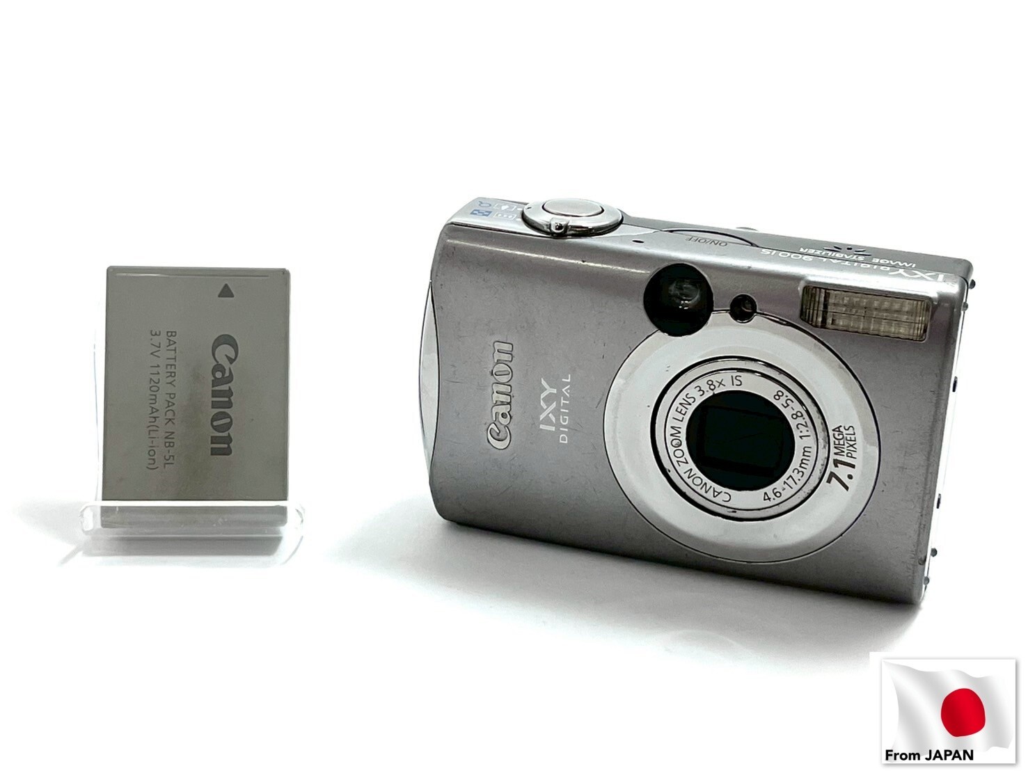 ジャンク□Canon IXY DIGITAL 900 IS□バッテリー・チャージャーなし