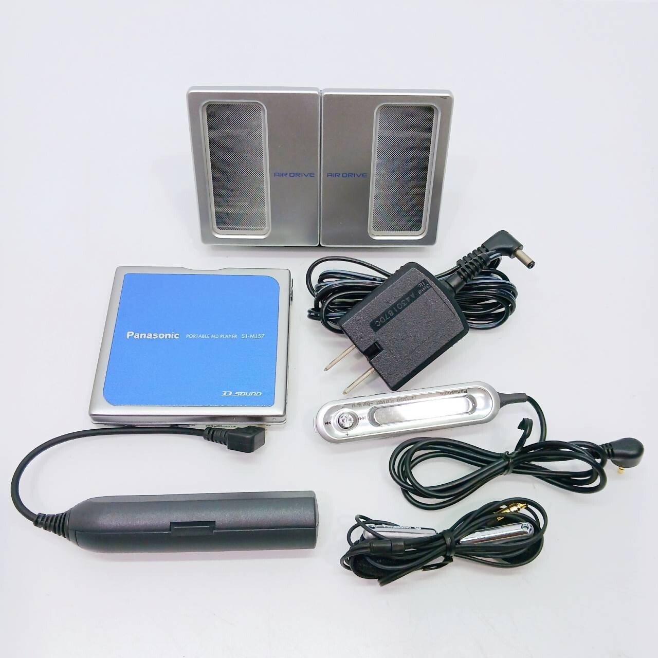 Panasonic パナソニック SJ-MJ57-A ブルー ポータブルMDプレーヤー