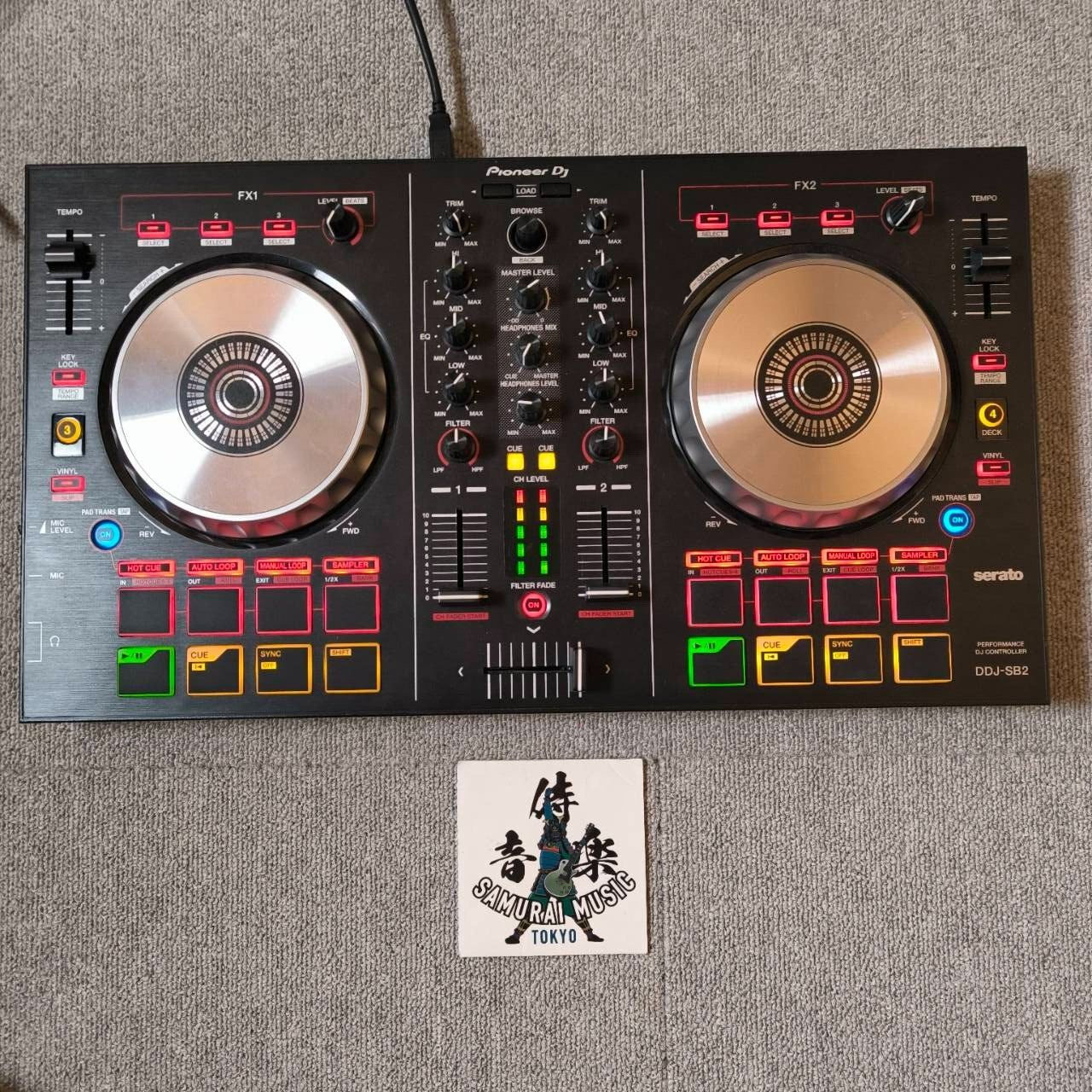 Pioneer DDJ-SB2 元箱 オマケ付き Pioneer DJ DDJ-SB2 2-Channel 2ch