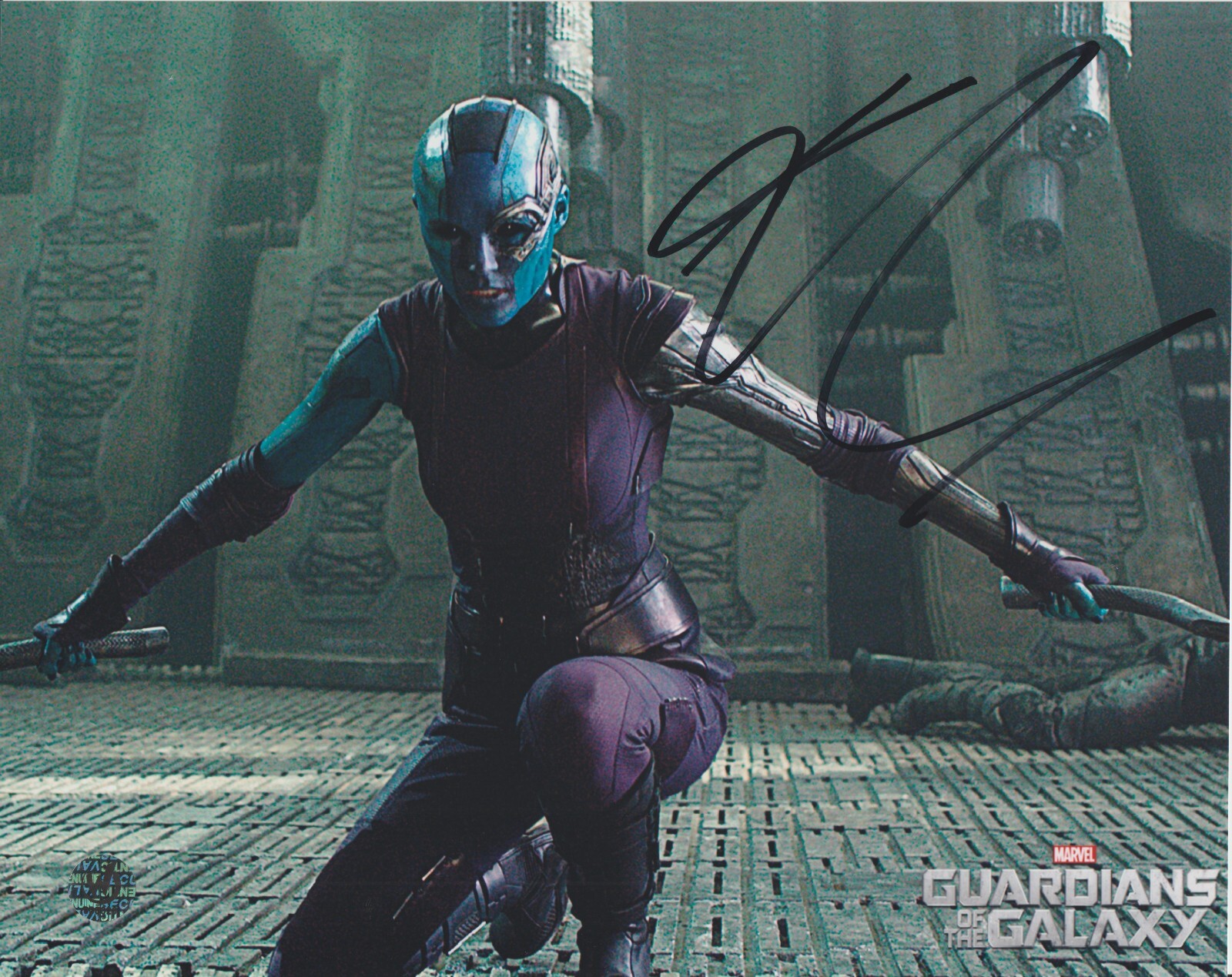 Karen Gillan - Nebula Guardians - 8x10 Autograph w/ Wizard