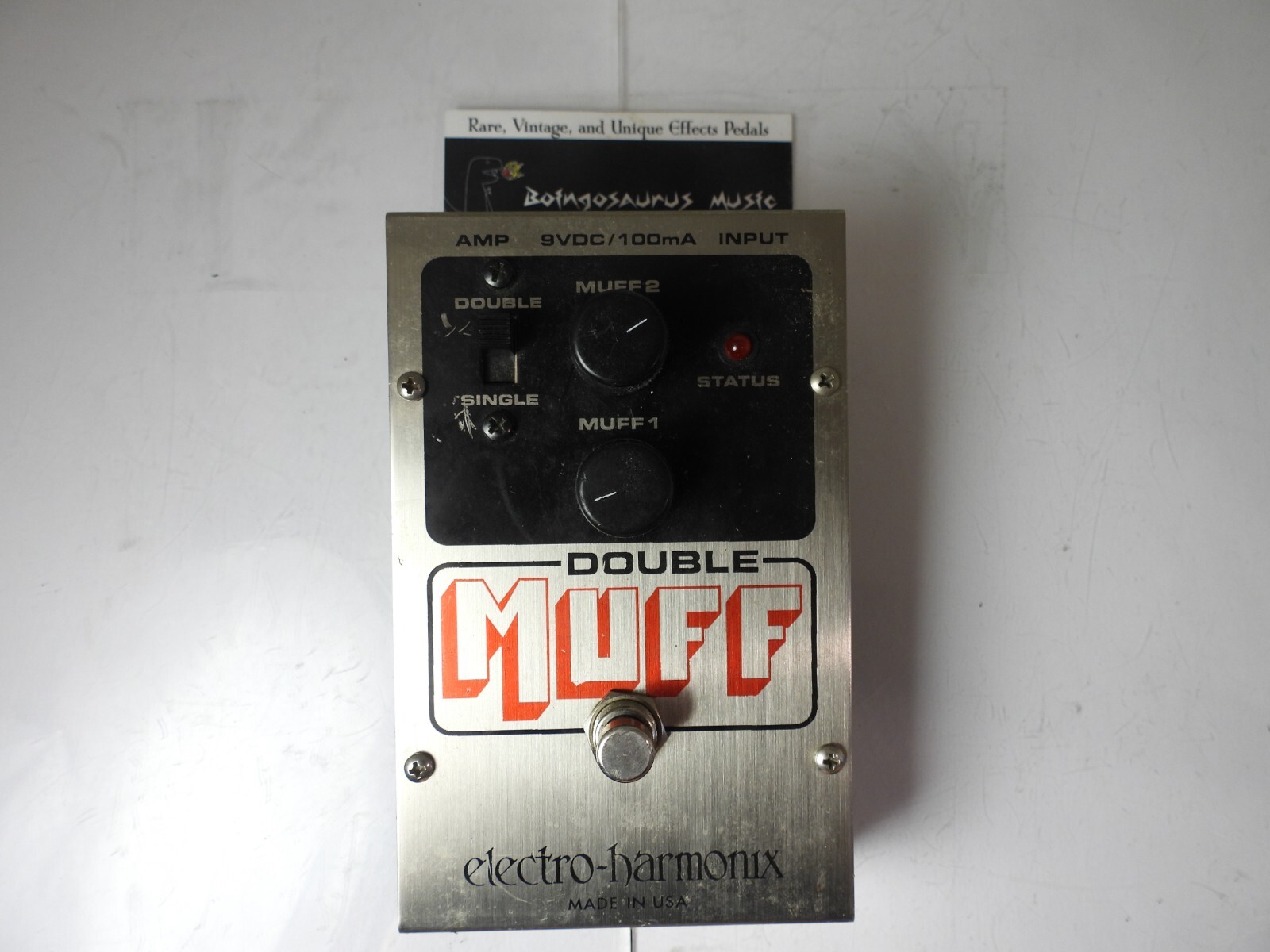 Electro Harmonix Double Muff Fuzz Effects Pedal EHX Free USA
