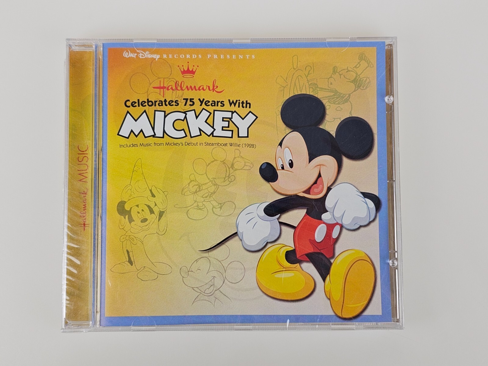 75 Years With Mickey Celebration CD Mouse Songs Disney Hallmark