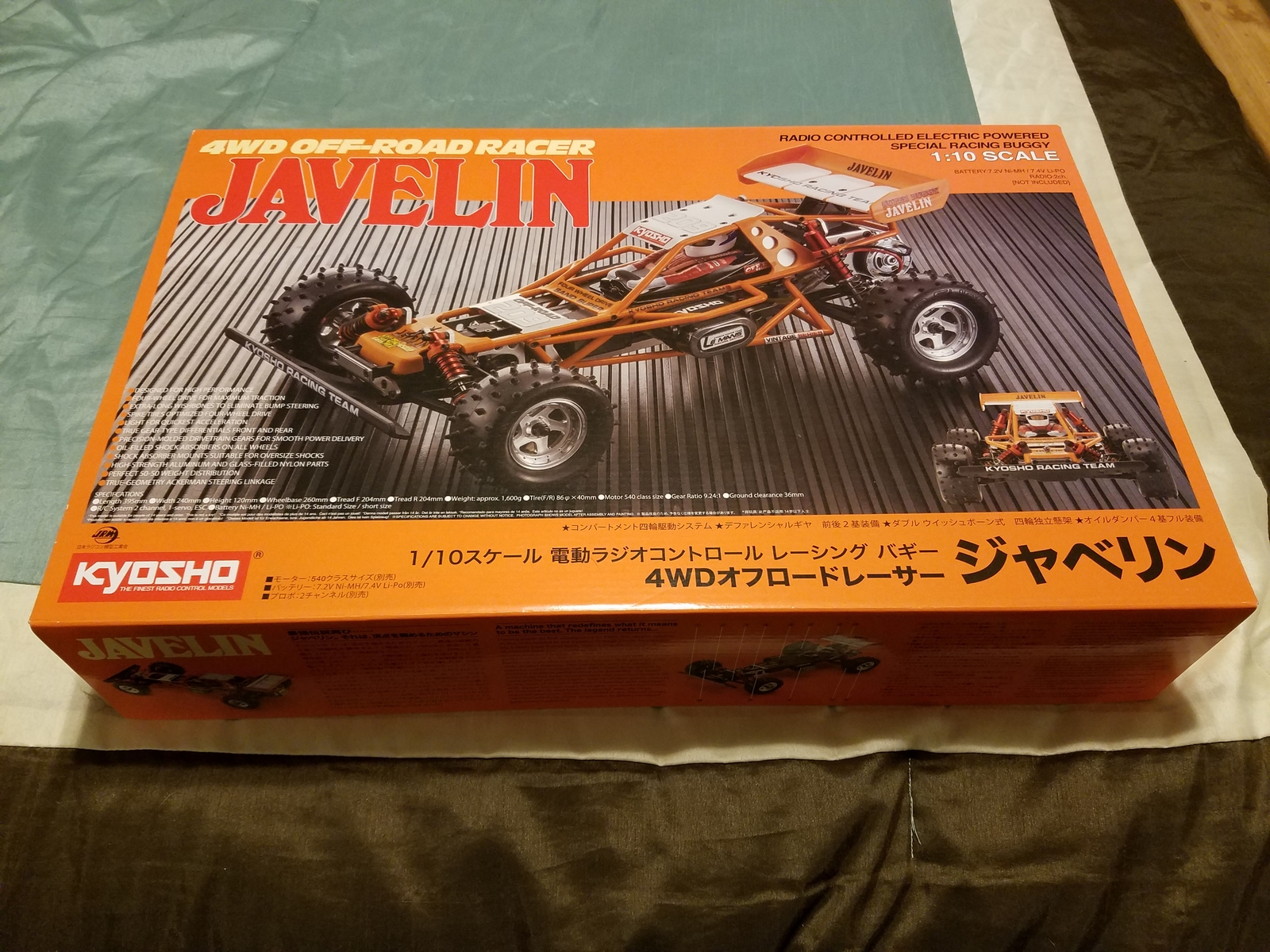 ジャベリン 未組立 4WD KYOSHO JAVELIN 京商 1/10 ジャベリン 未開封