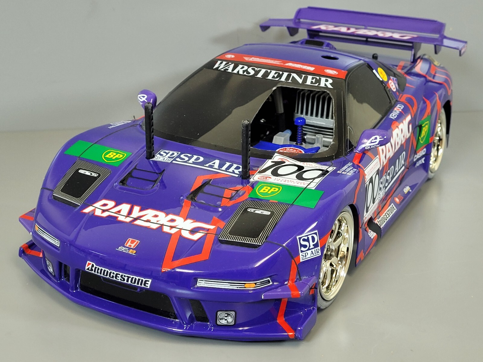 タミヤ 1/10 電動RCカーシリーズ No.599 RAYBRIG NSX タミヤ 1/10 電動RC