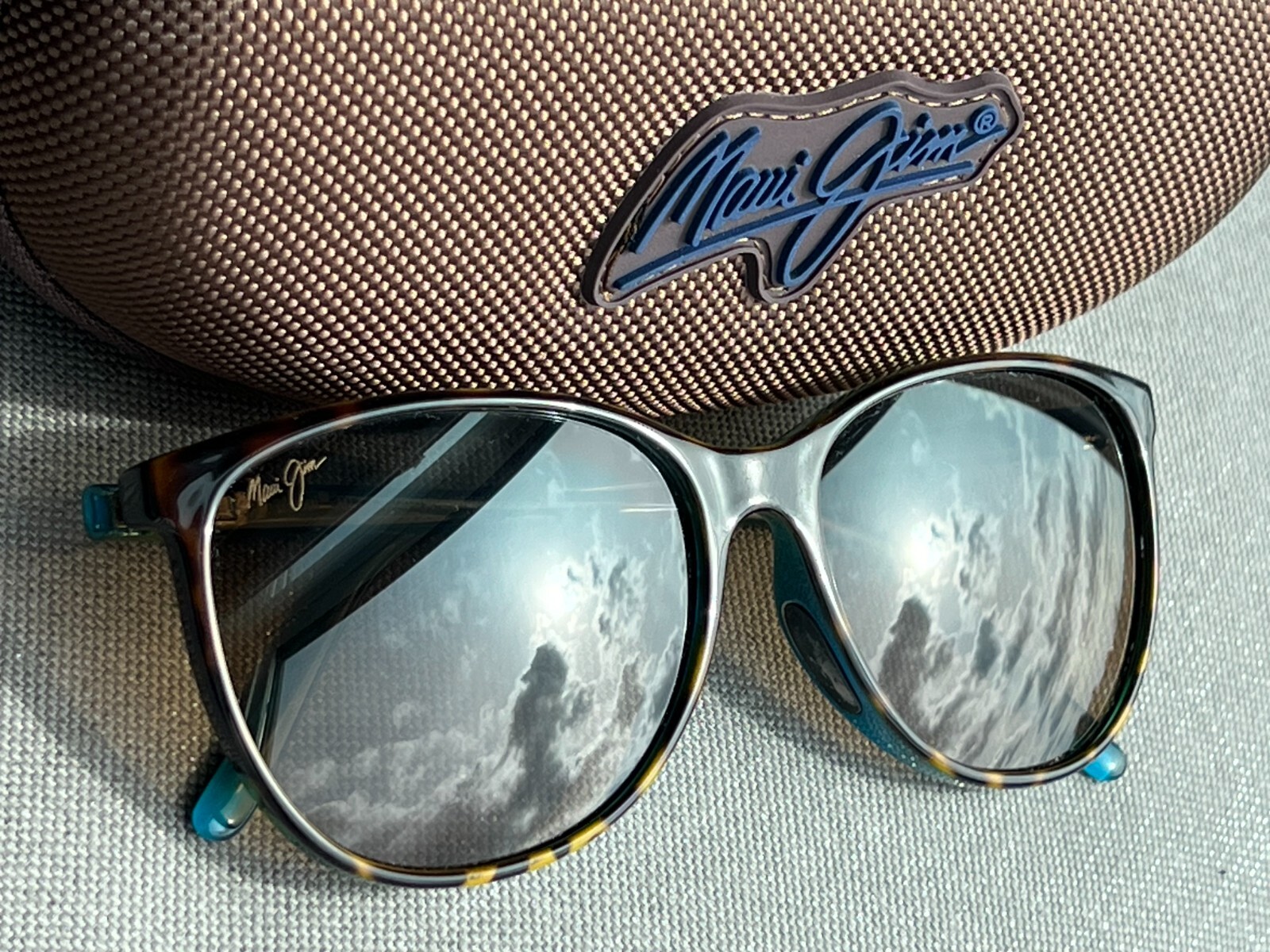 Maui Jim Ocean MJ 723 10P Tortoise & Peacock Frame HCL Bronze Lens