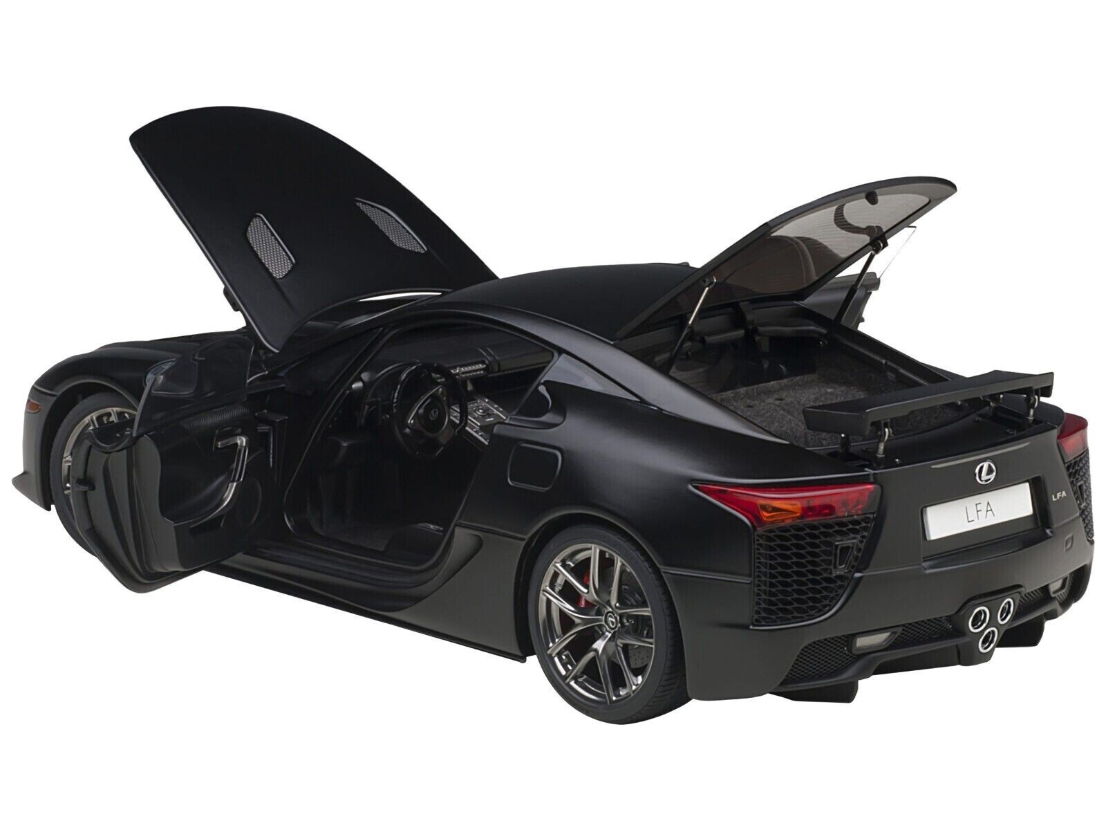 1/18 Scale Lexus LFA (Matt Black) Composite Model Car By Autoart