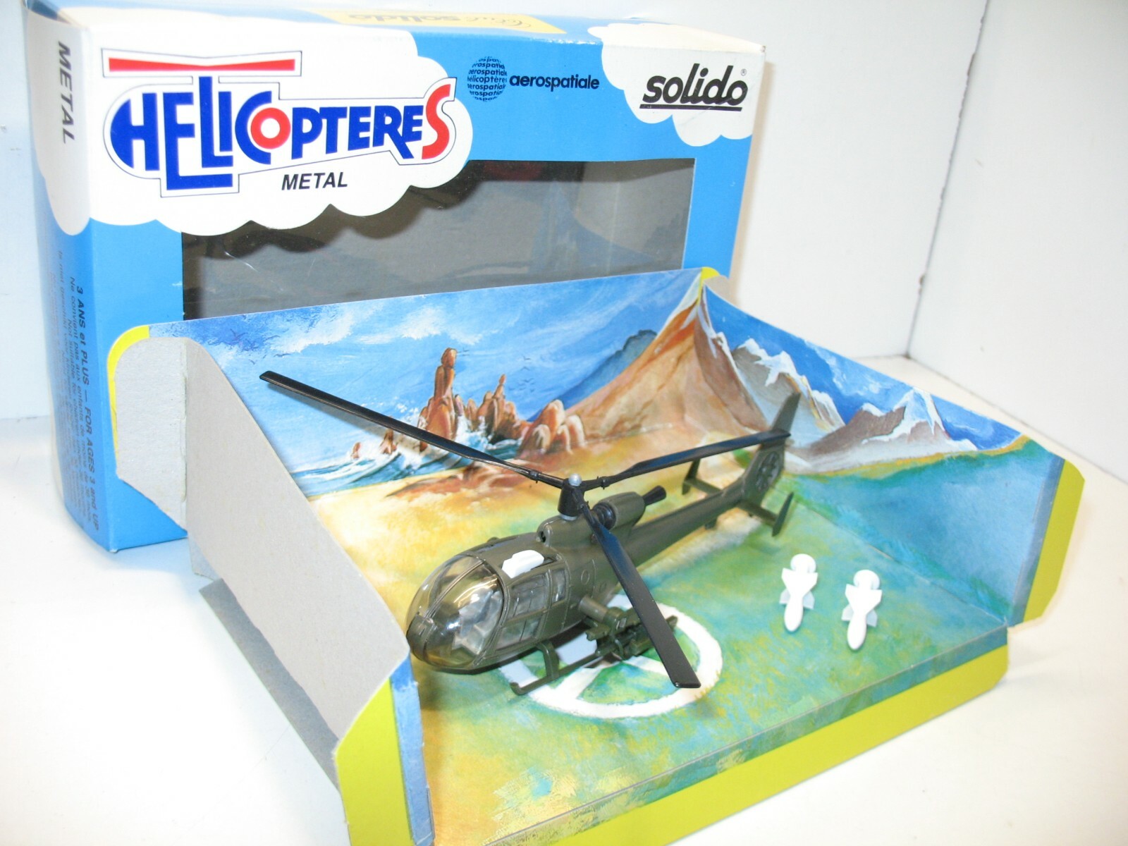 SOLIDO, Gazelle Helicopter With Ejectable Missiles, Military | eBay