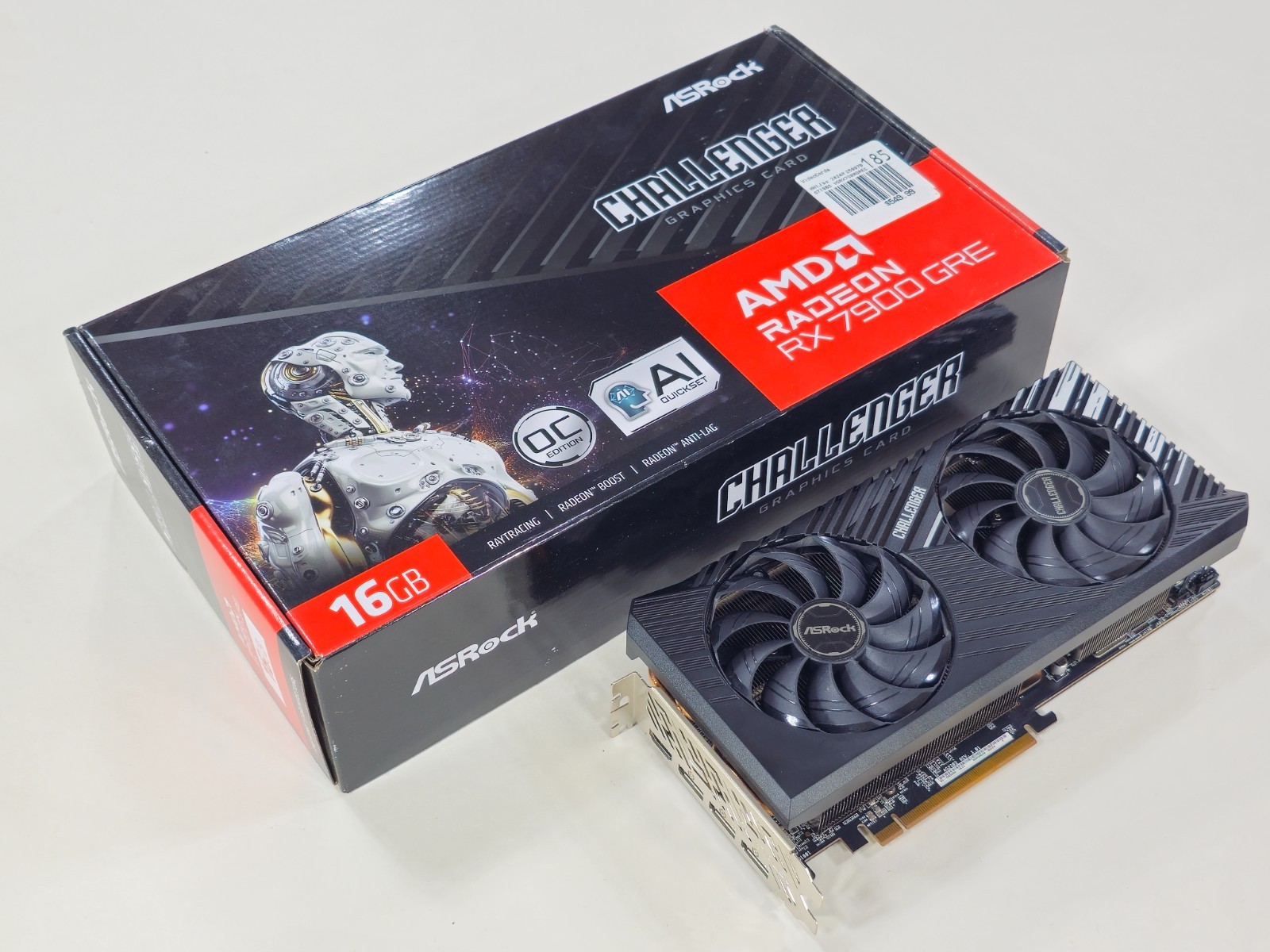 ASRock Radeon RX 7900 GRE CHALLENGER OC 16GB 16G 256-bit GDDR6 PCI