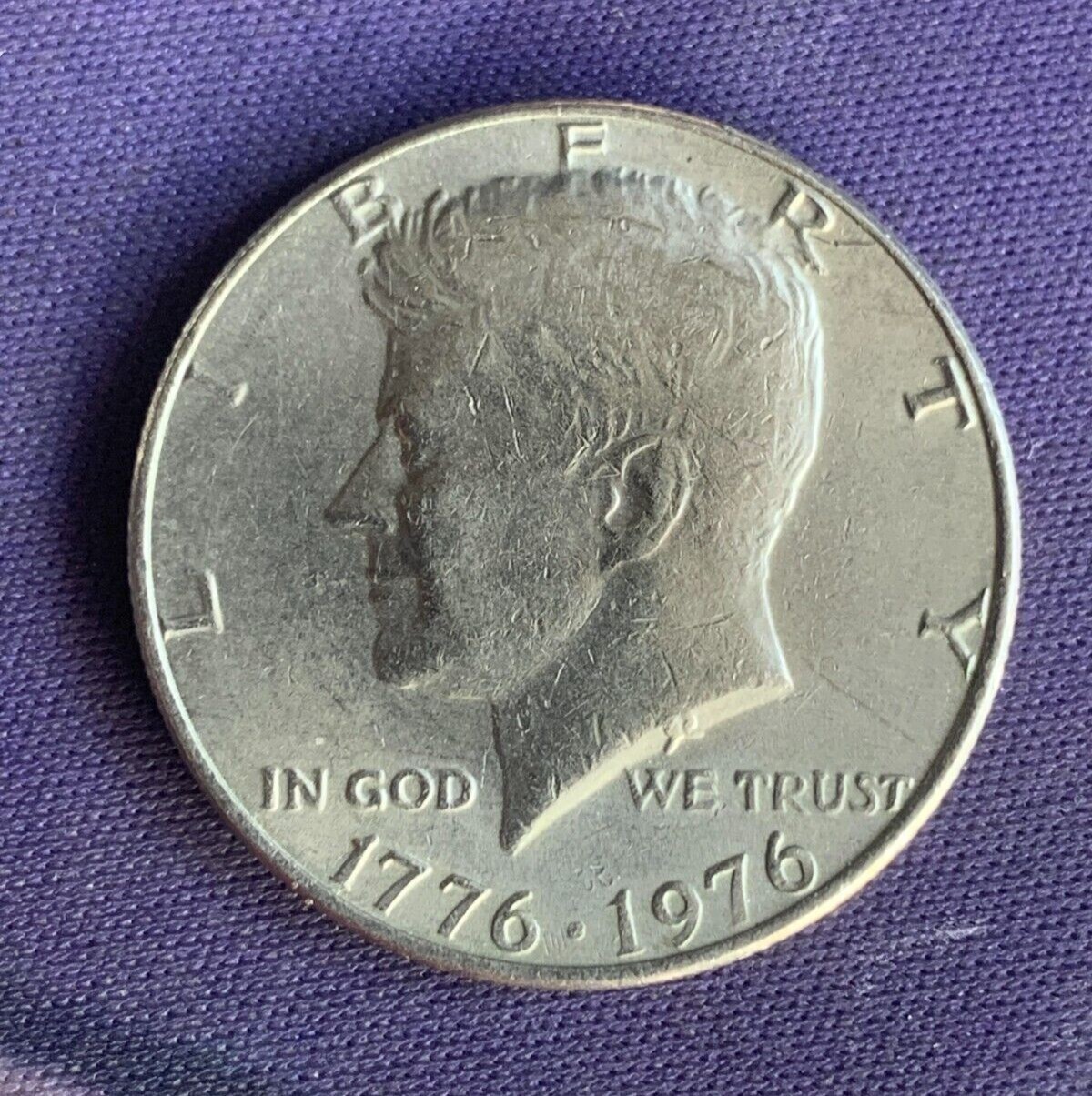 アメリカ合衆国 1776-1976年記念エラー 1776-1976 D Bicentennial Half