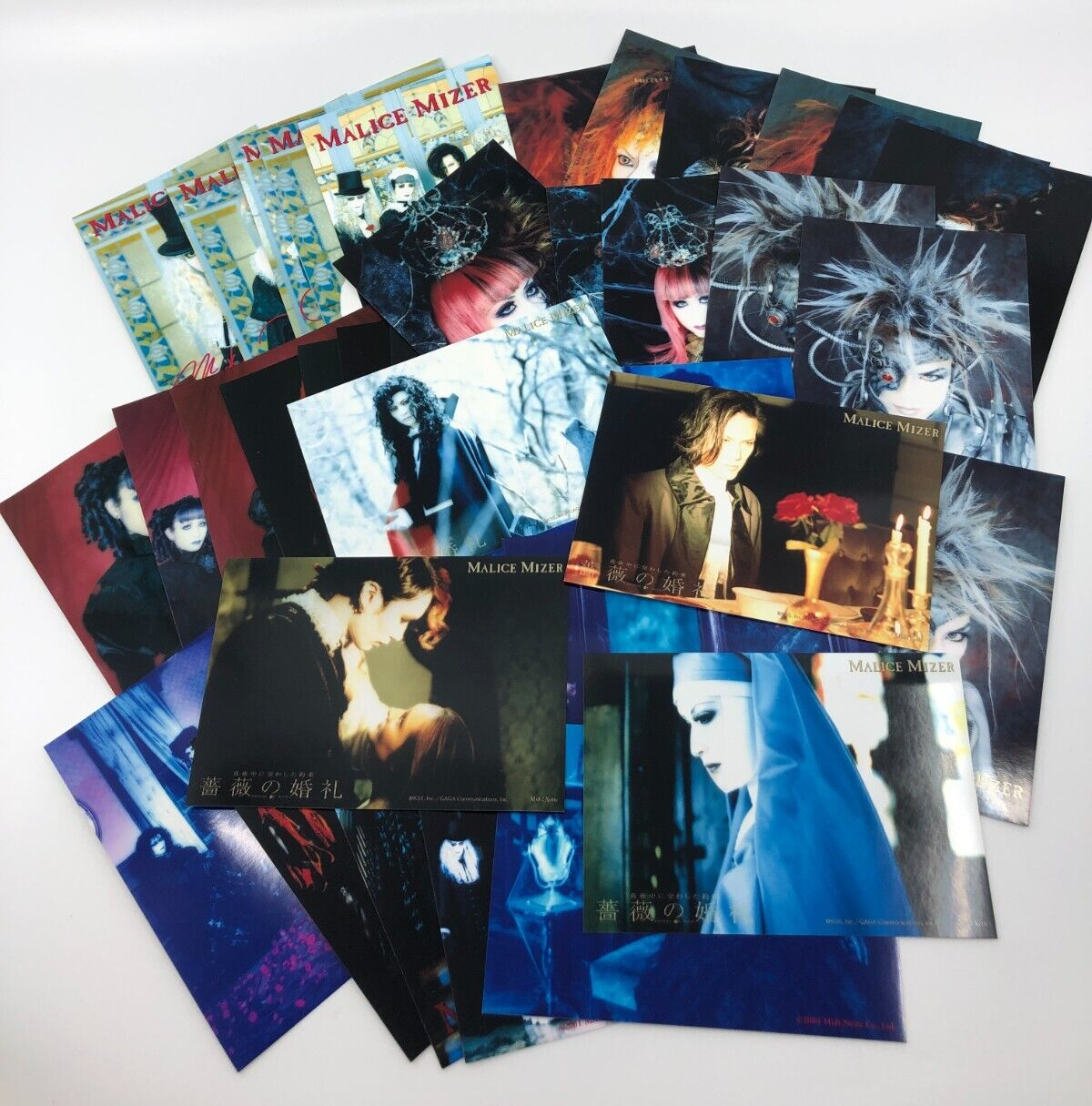 Malice Mizer ポスター七枚、ツアーステッカー、CD セット Malice