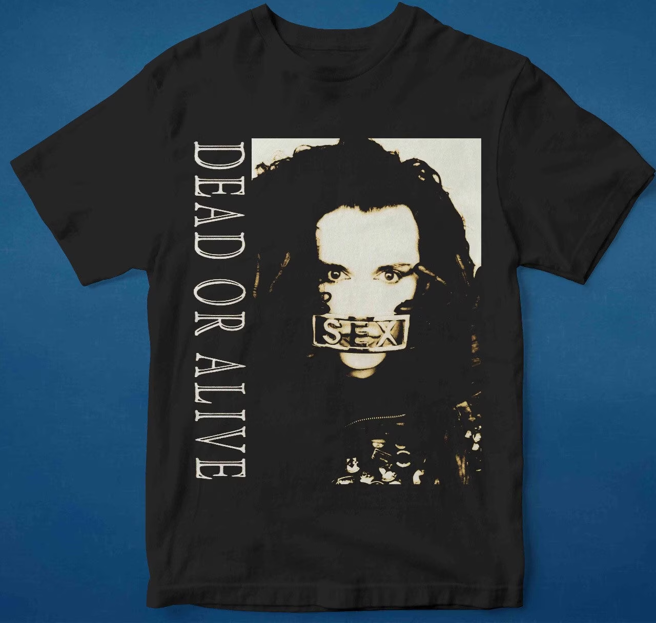 New Dead or Alive Band Heavy Cotton Black All Size Unisex Tee