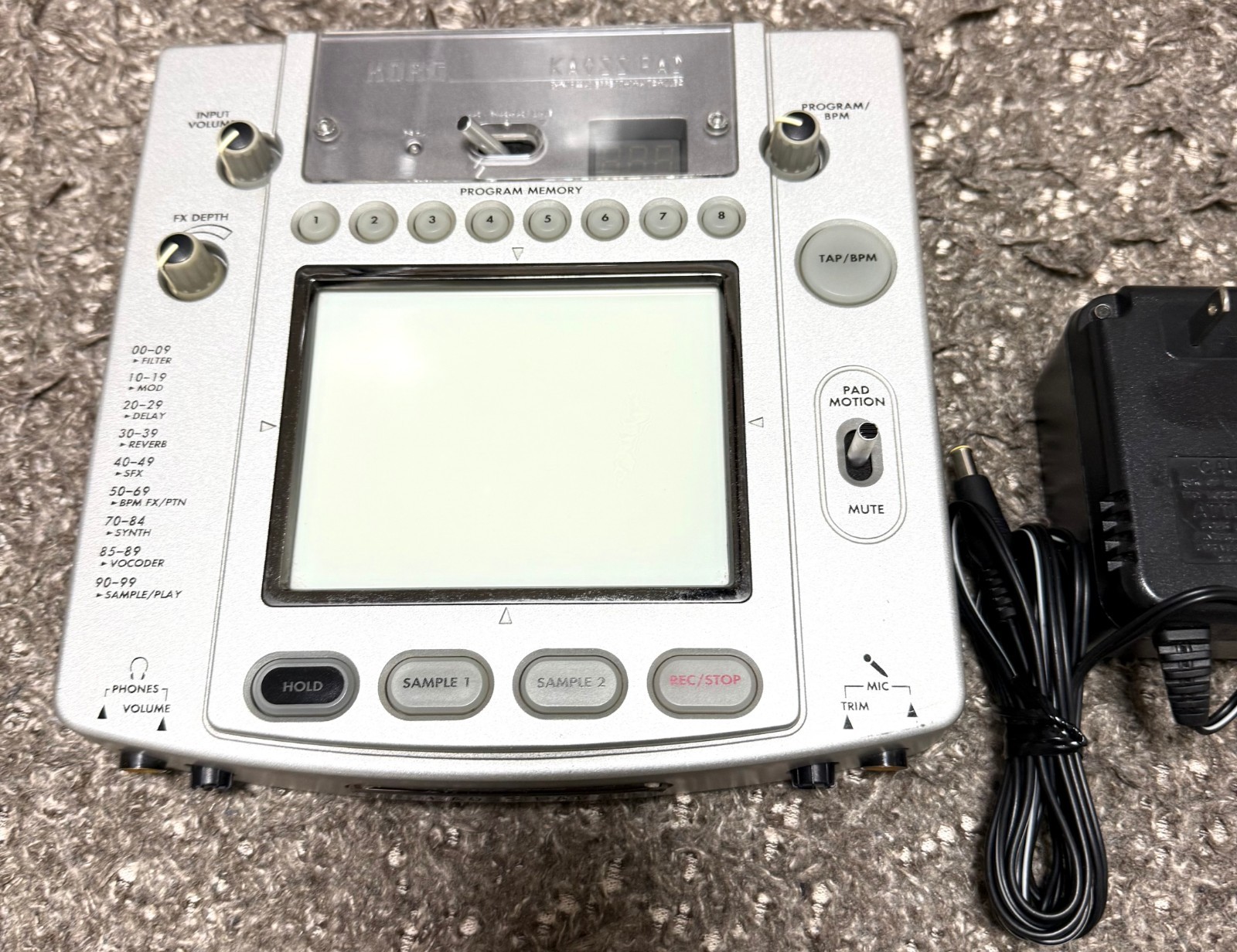 DJ機材 KORG KAOSS PAD KAOSS PAD QUAD - DYNAMIC EFFECTS PROCESSOR