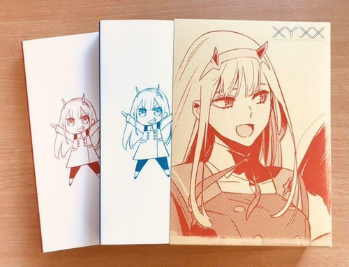 C95 Darling in the Franxx 2 ART Book XY XX and Storage Box