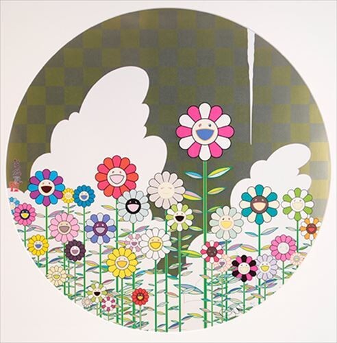 smile_01 w M.F mebae 村上隆 murakami flower smile_01 w M.F mebae