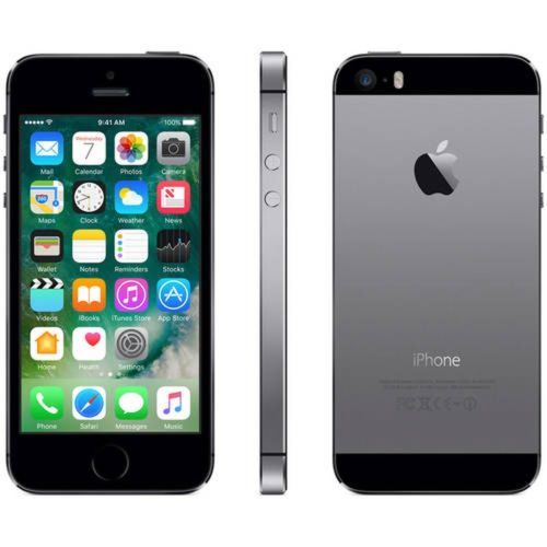 A1457 Apple iPhone 5s 16GB Grey (Black face) Vodafone Locked Grade