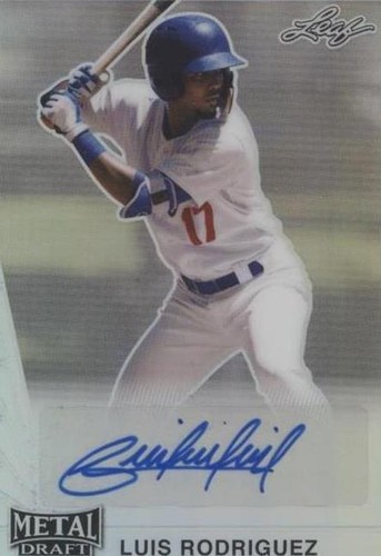 Julio Rodriguez 直筆サインカード 2020 Leaf Draft Julio Rodriguez