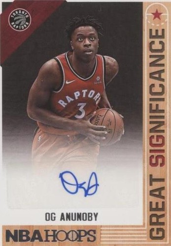OG Anunoby 17/18 Panini NBA Hoops Autograph Rookie | eBay
