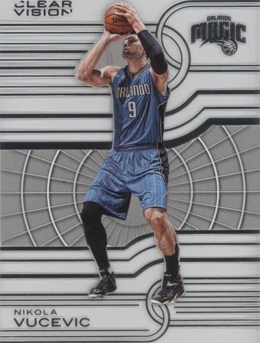 Nikola Jokic 2015-16 Panini Clear Vision Rookie Card RC #99 Denver