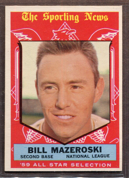 1959 Topps Set-Break #555 Bill Mazeroski AS NR-MINT *JAYSACE* | eBay