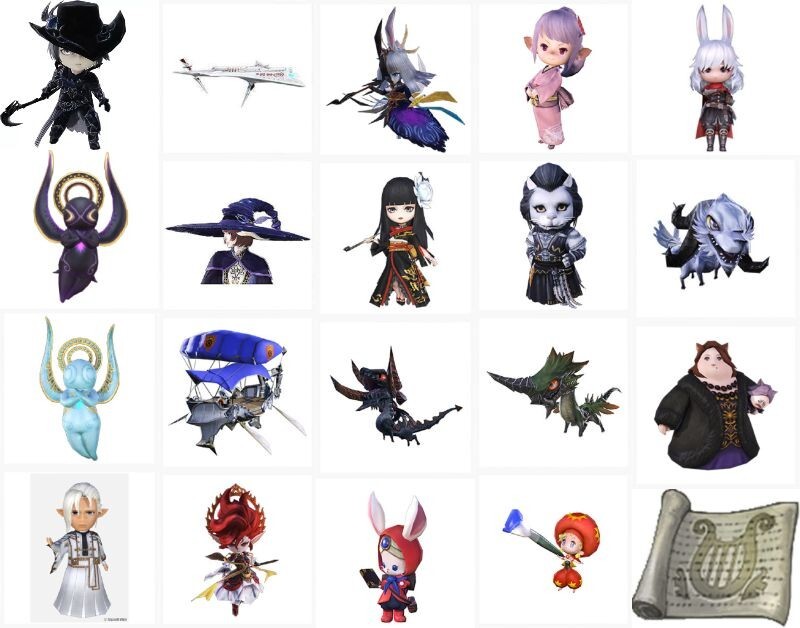 Item Code Final Fantasy FFXIV 14 FF14 Mamet Minion all country