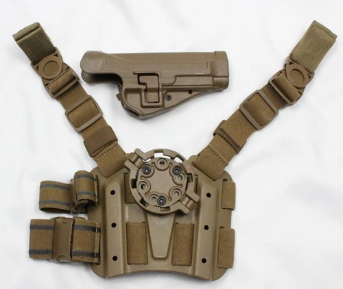 Blackhawk Serpa Drop Leg Rig & Holster For Beretta 92 96 M9 & M9A1