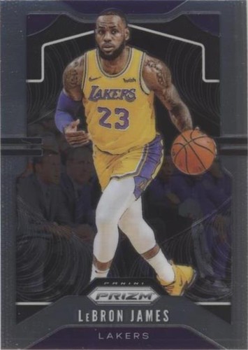 2019-20 Panini Prizm Lebron James Get Hyped Lakers No. 2 | eBay