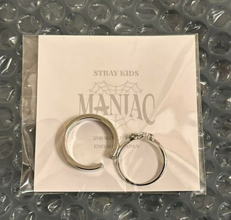 Stray Kids MANIAC ENCORE in JAPAN 2nd World Tour RING SET Produced