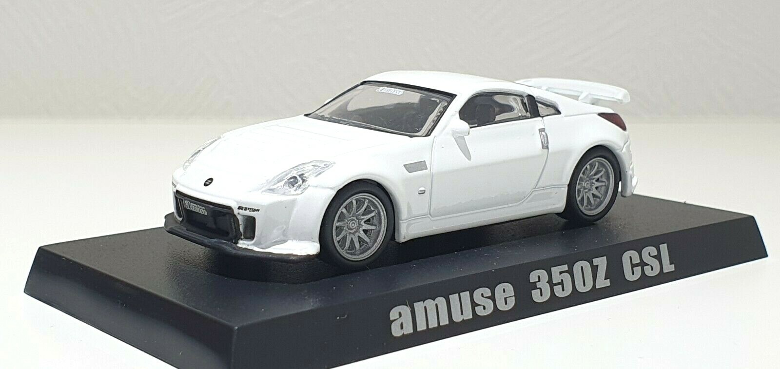1/64 Aoshima OPTION AMUSE NISSAN FAIRLADY Z 350Z CSL WHITE diecast