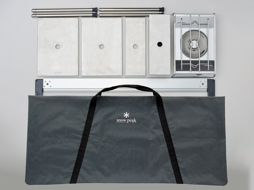 スノーピークセパレートIGT4ユニット専用ケース付き×400レッグ4本