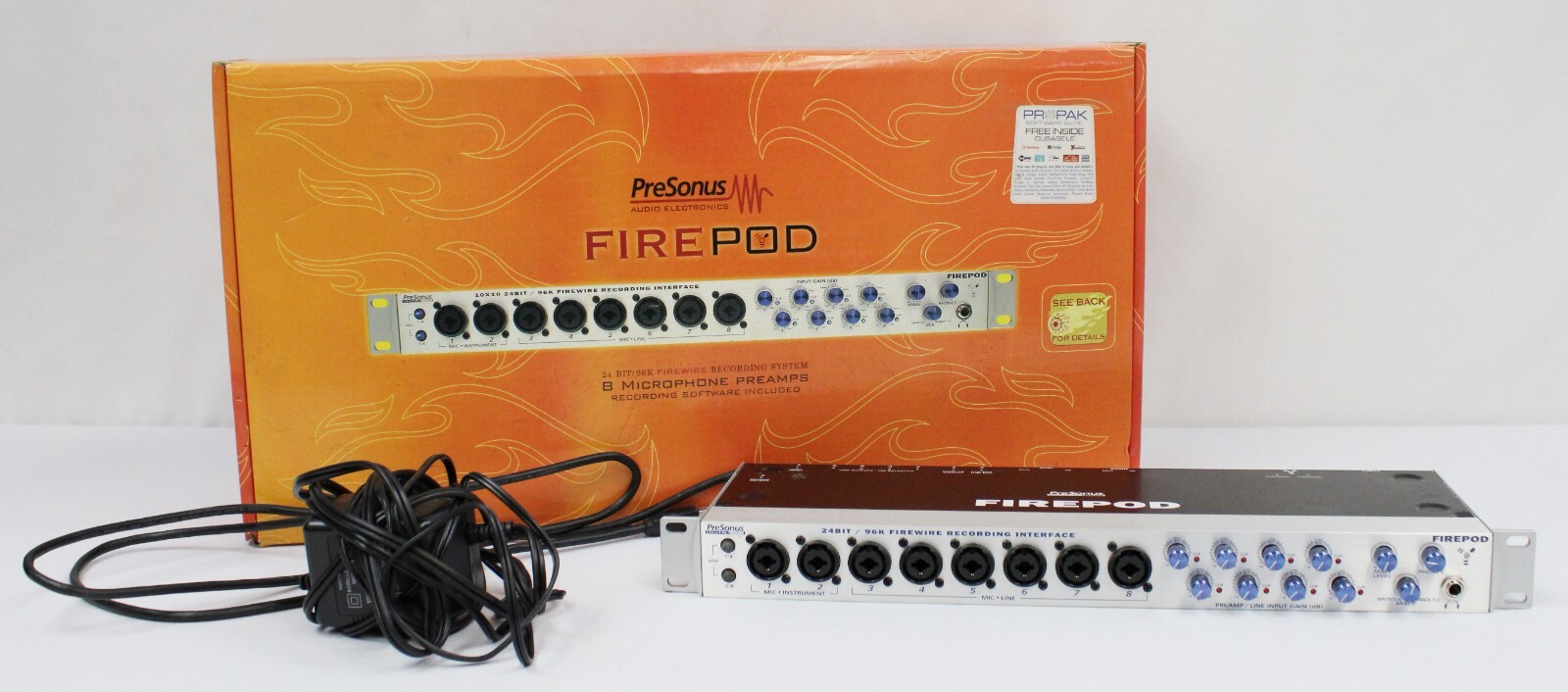 レコーディング オーディオインターフェース PreSonus FIREPOD