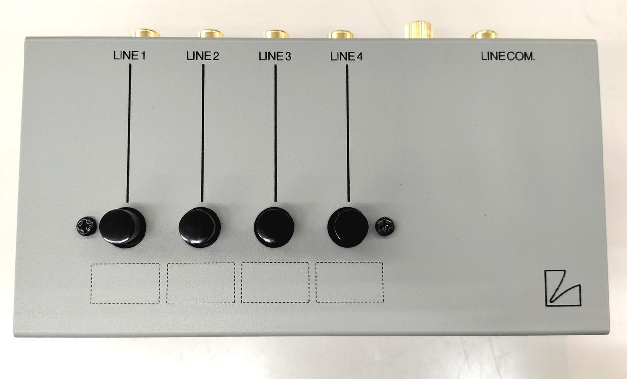 Line selector ラインセレクター LUXMAN AS-4III LUXMAN AS-4Ⅲ ライン