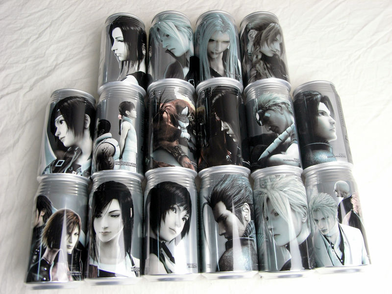 FF7 未開封のフィギュア ポーション缶 FF7 ポーション缶 13種セット
