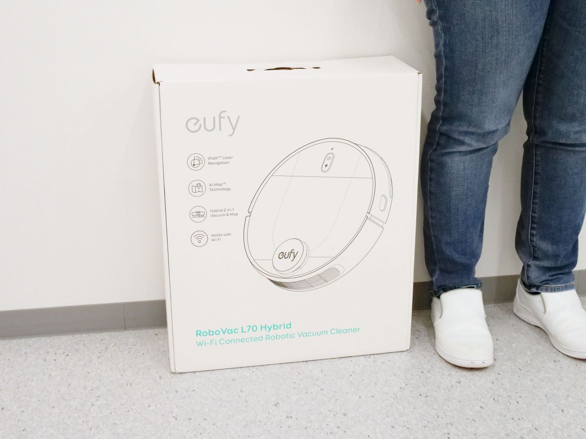 水拭き＆吸引のダブル掃除にマッピング機能・水洗い可能ダスト容器など