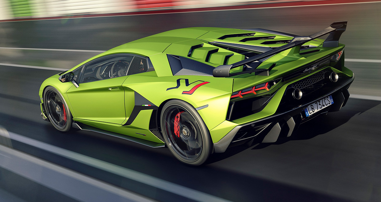 ランボルギーニ アヴェンタドール SVJが、ニュルブルクリンク市販車