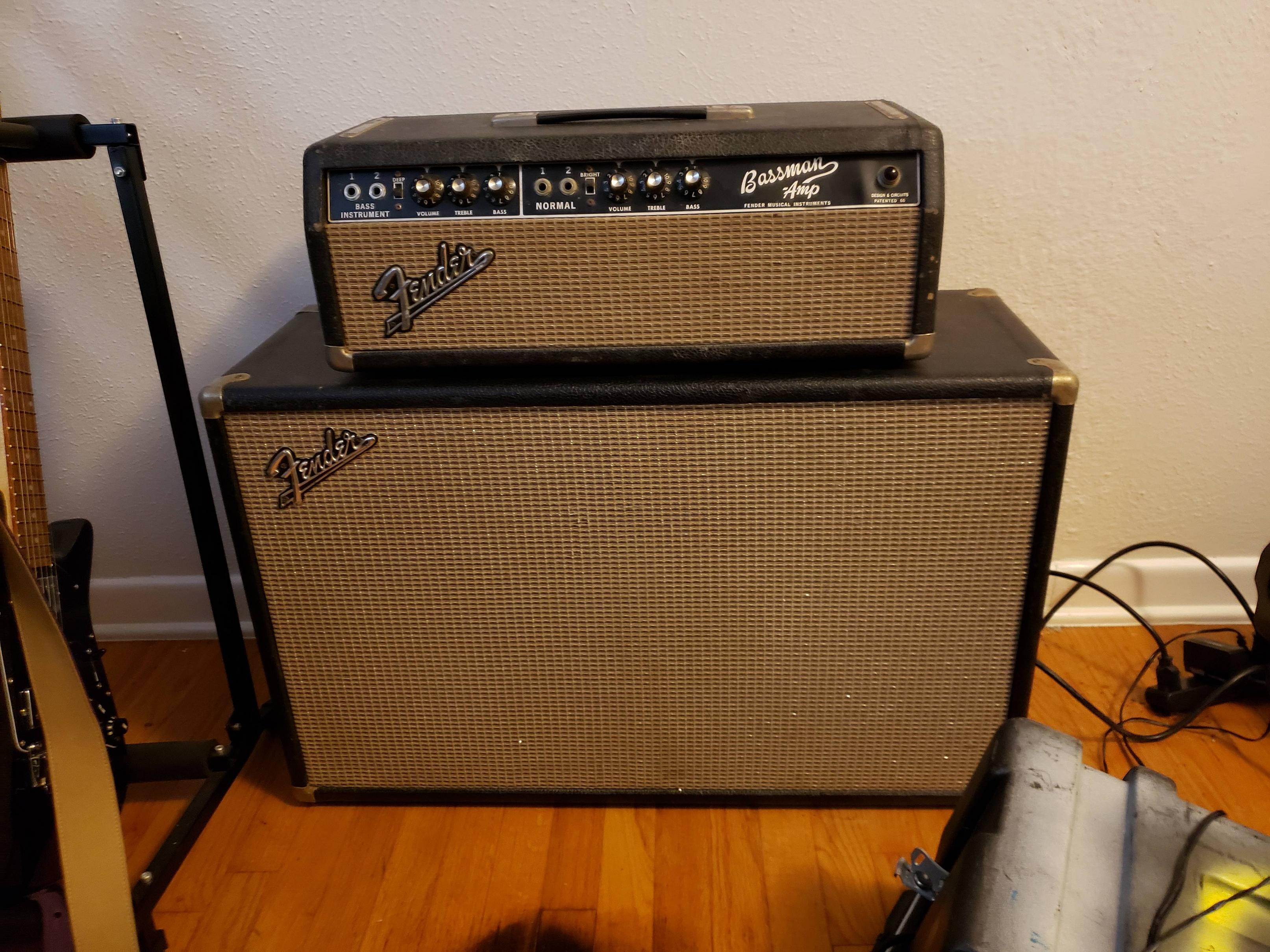 Traded my 76 Twin Reverb for a 66 Bassman and love it : r/GuitarAmps