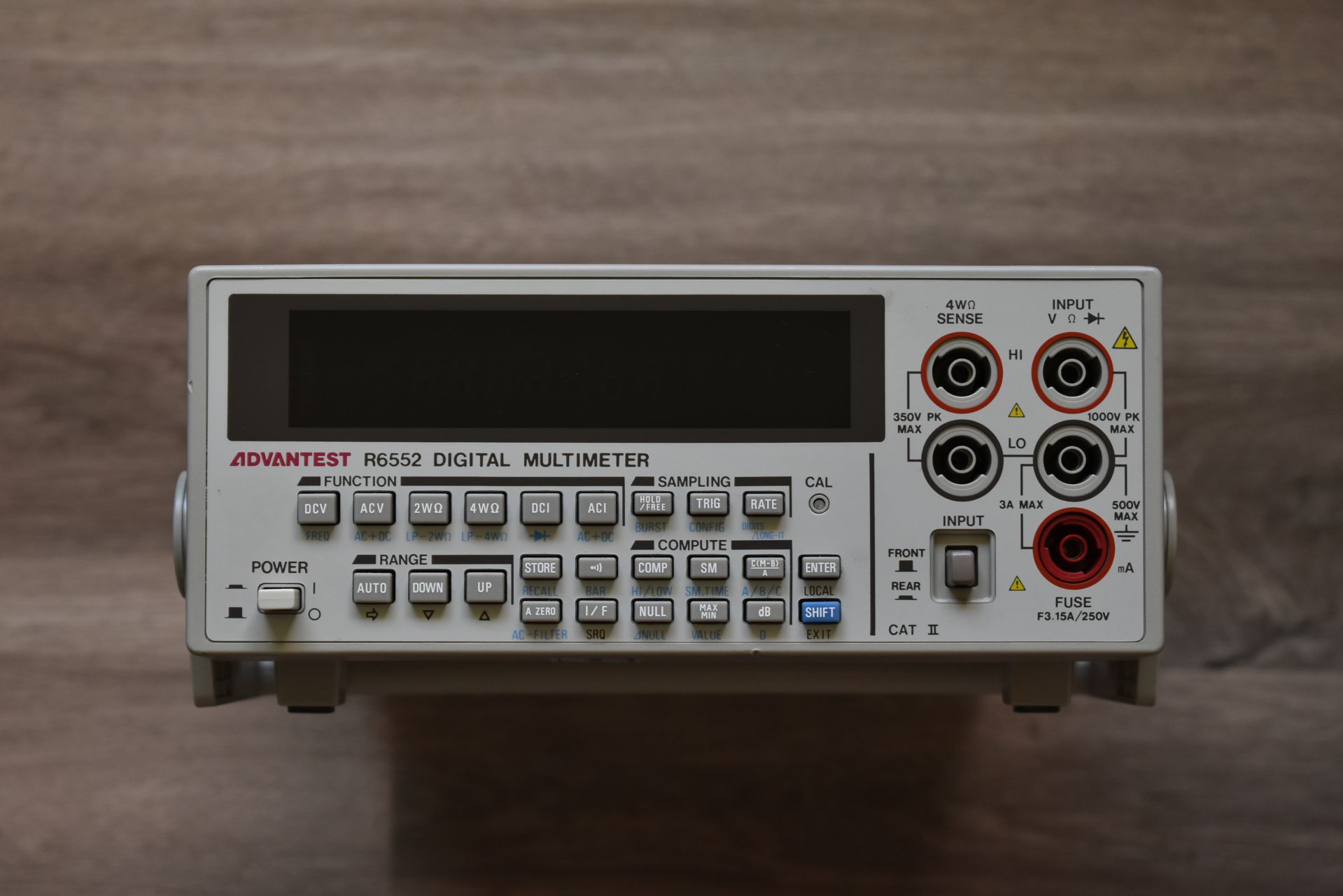 ADVANTEST R6552 5.5桁 デジタルマルチメーター アドバンテスト R6552