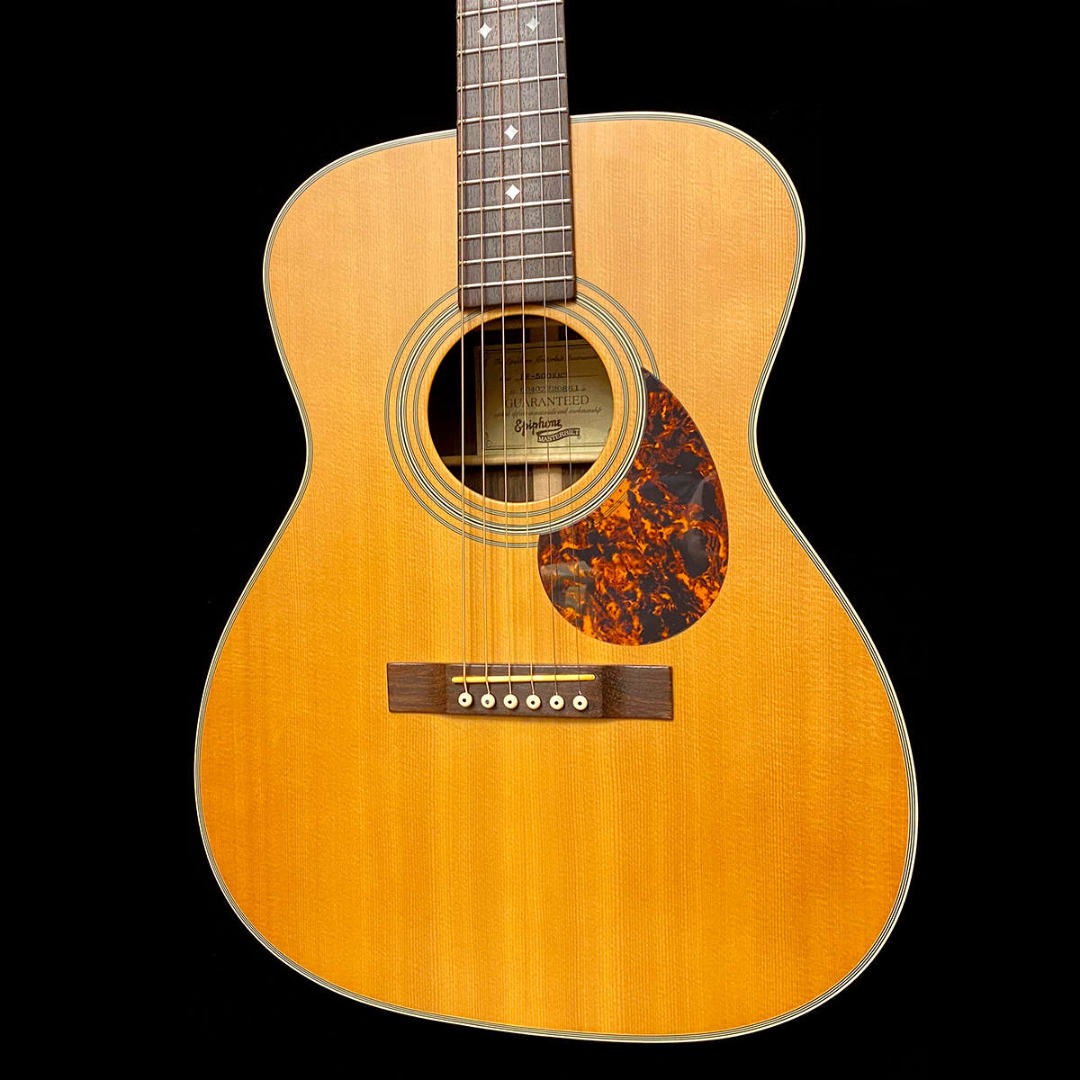 美品】Epiphone Masterbilt DR-500RNS Hケース付 Epiphone Masterbilt