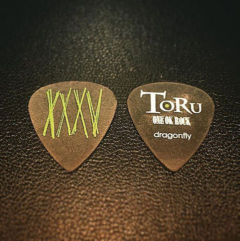 ONE OK ROCK Toru使用ギターピック