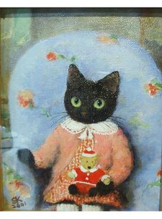 キャバリアルビーオリジナル絵画諏訪憲ニ作