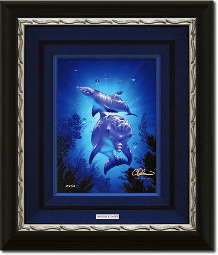 クリスチャンラッセン Dolphin Quest Ⅱ ラッセン 壁紙」のアイデア 7