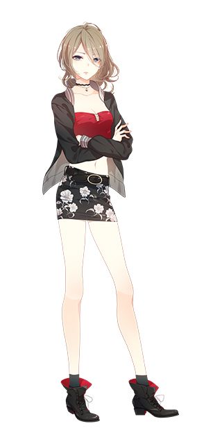 アニメスタイル女性キャラクターイラスト Pin on Character design