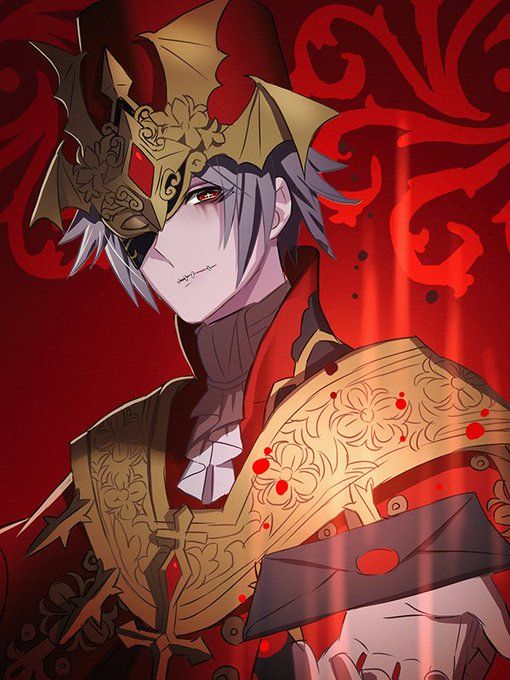 IdentityⅤ 第五人格 設定画 UR 缶バッジ ポストマン 抱擁 IdentityⅤ