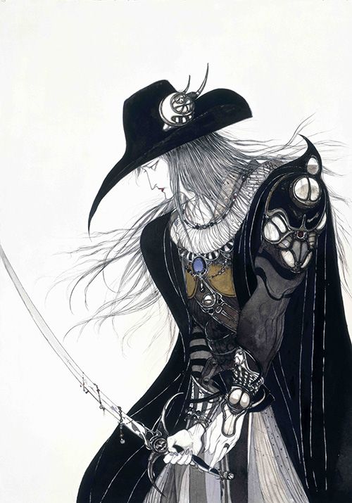 原画 天野喜孝 「吸血鬼ハンターD」 バンパイアハンターD オリジナル