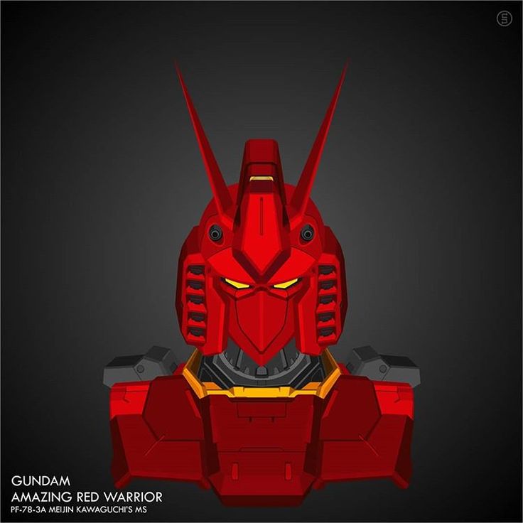 GUNDAM AMAZING RED WARRIOR PF-78-3A ロボット GUNDAM AMAZING RED